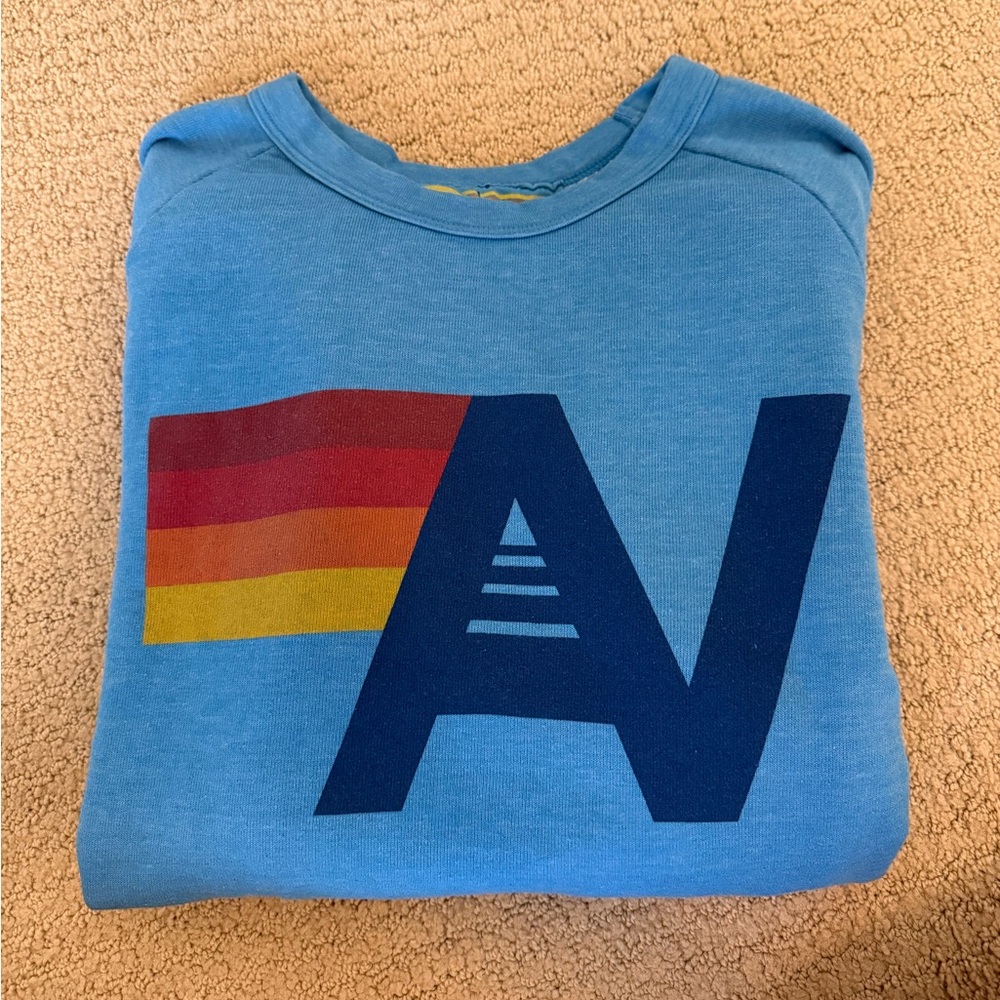 Aviator Nation Blue Sweatshirt